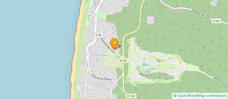 localisation de l'entreprise SOC DISTRIB SANDAUCOURT  SEIGNOSSE