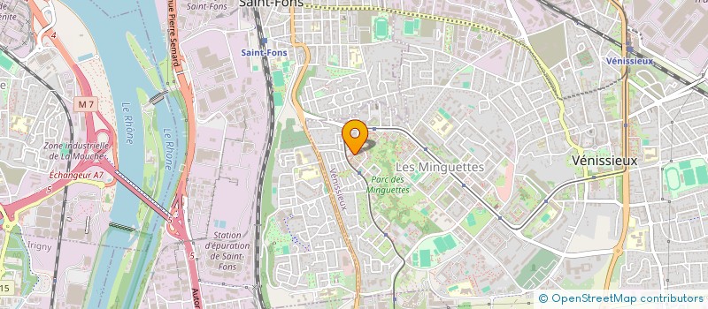 localisation de l'entreprise SOC DISTRIBUT & EDITION DU LIVRE-TAWHID à VENISSIEUX