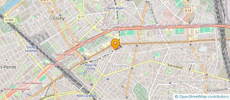 localisation de l'entreprise SOC DISTRIBUT RENOVATION BATIM à PARIS