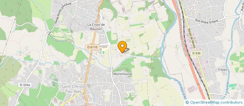 localisation de l'entreprise SOC DISTRIBUTION ALIMENTAIRE à SAINT-CHRISTOL-LEZ-ALES
