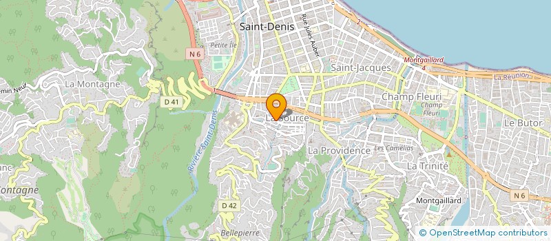 localisation de l'entreprise SOC DISTRIBUTION BOURGAULT à SAINT-DENIS
