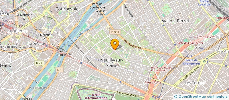 localisation de l'entreprise SOC DISTRIBUTION COMMERCIALE à NEUILLY-SUR-SEINE