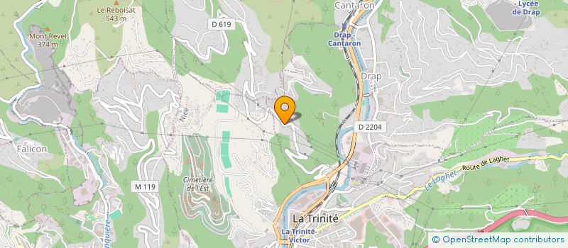 localisation de l'entreprise SOC DISTRIBUTION DE PRODUITS ALIMENTAIRE  DRAP