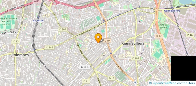 localisation de l'entreprise SOC DISTRIBUTION LIQUIDES à ASNIERES-SUR-SEINE