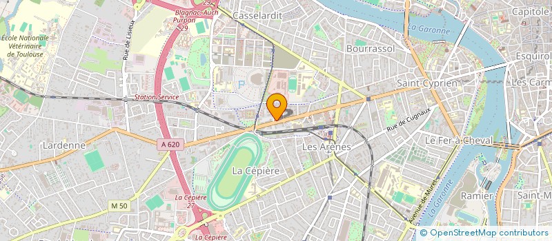 localisation de l'entreprise SOC DISTRIBUTION MATERIEL CHIRURGICAL à TOULOUSE