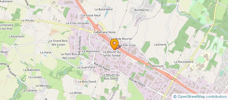 localisation de l'entreprise SOC DISTRIBUTION MATERIEL KARTING à ST-HERBLAIN