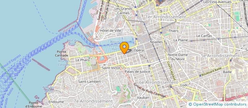 localisation de l'entreprise SOC DISTRIBUTION PARTICIPATION à MARSEILLE