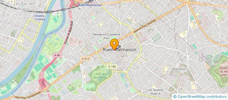 localisation de l'entreprise SOC DISTRIBUTION RUEIL PLATEAU à RUEIL-MALMAISON