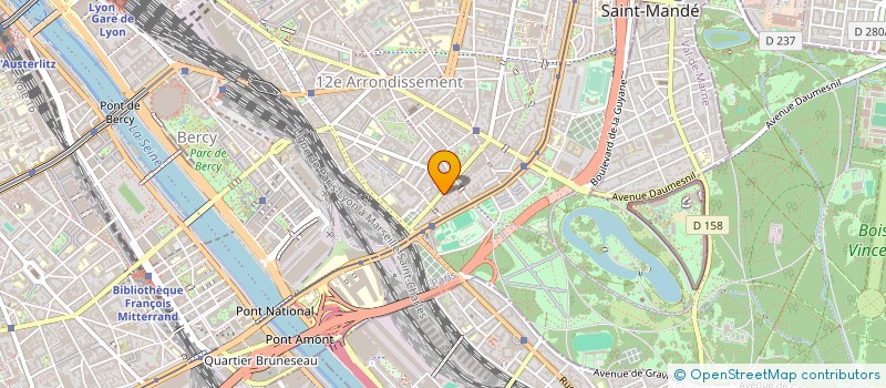 localisation de l'entreprise SOC DISTRIBUTION SERVICES INFPORMATIQUES  PARIS