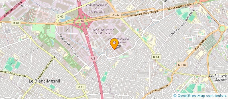 localisation de l'entreprise SOC DISTRIBUTION SPECIALITES REGIONALES à AULNAY-SOUS-BOIS