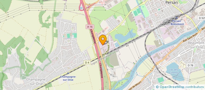 localisation de l'entreprise SOC DISTRIBUTION TRANSPACK à CHAMPAGNE-SUR-OISE