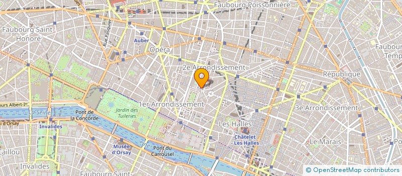 localisation de l'entreprise SOC DOCUMENTATION PRATIQUE  PARIS 2