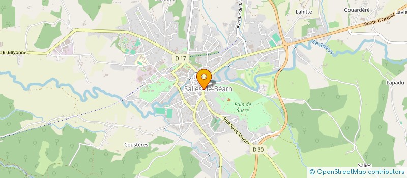 localisation de l'entreprise SOC DOMAINE TALEYRAND PERIGORD à SALIES-DE-BEARN