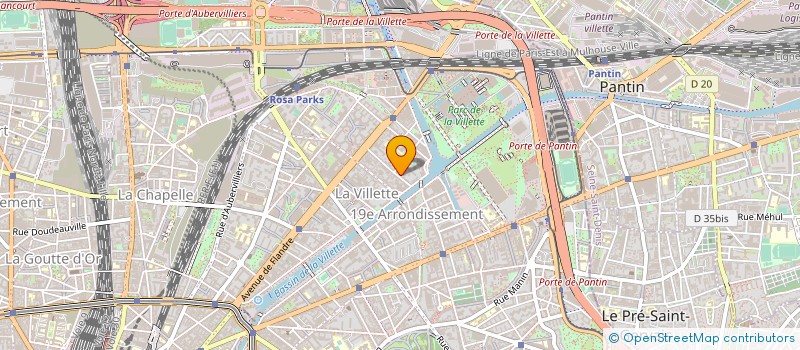 localisation de l'entreprise SOC DORFER à PARIS