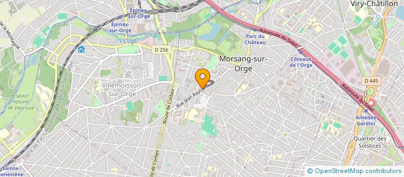 localisation de l'entreprise SOC DOS REIS ET CASATI  MORSANG-SUR-ORGE