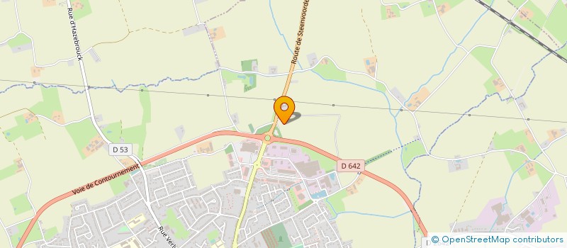 localisation de l'entreprise SOC DOURLENS GALBRUN à HAZEBROUCK