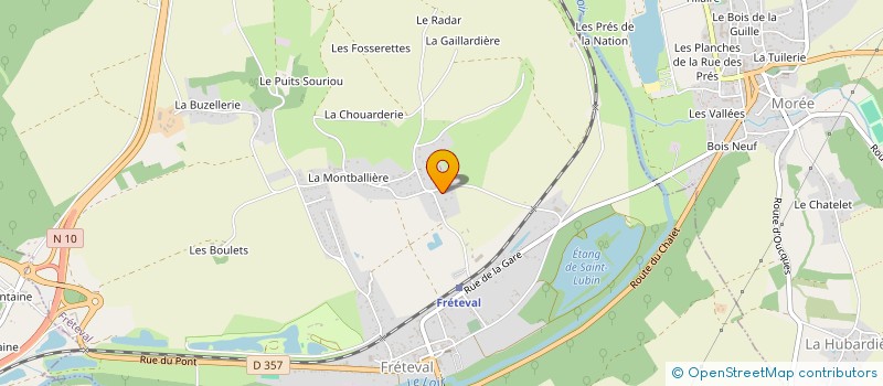 localisation de l'entreprise SOC DRIOT COSSON à FRETEVAL