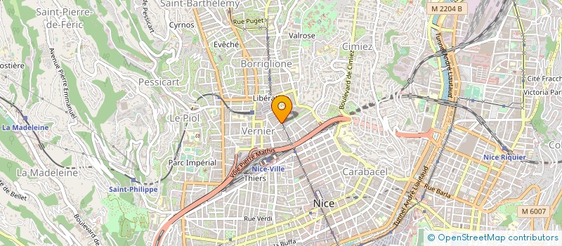 localisation de l'entreprise SOC DRT à NICE