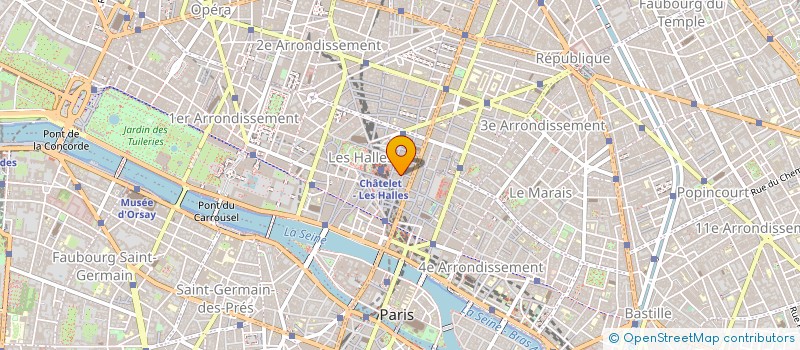 localisation de l'entreprise SOC DU CLOS CINQUIN à PARIS