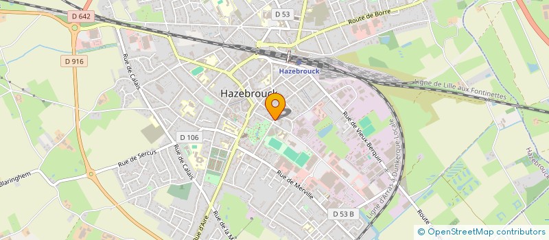 localisation de l'entreprise SOC DU DOMAINE DE PRESLES EN BRIE  HAZEBROUCK