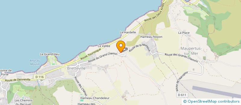 localisation de l'entreprise SOC DU HAMEAU BESNARD  BRETTEVILLE