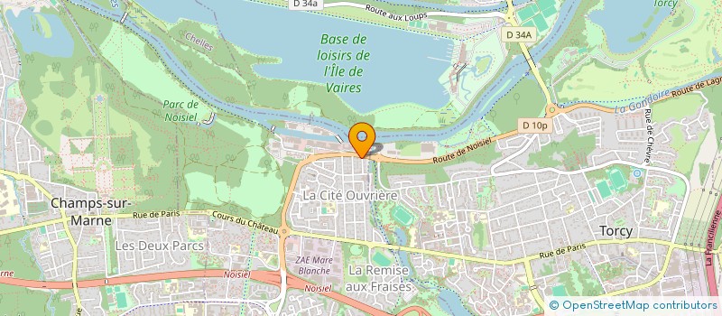 localisation de l'entreprise SOC DU LIVRE AU QUOTIDIEN à NOISIEL
