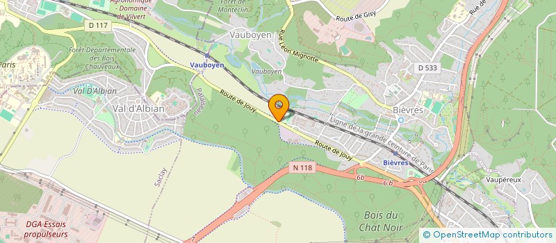 localisation de l'entreprise SOC DU NORD EPONGE à BIEVRES