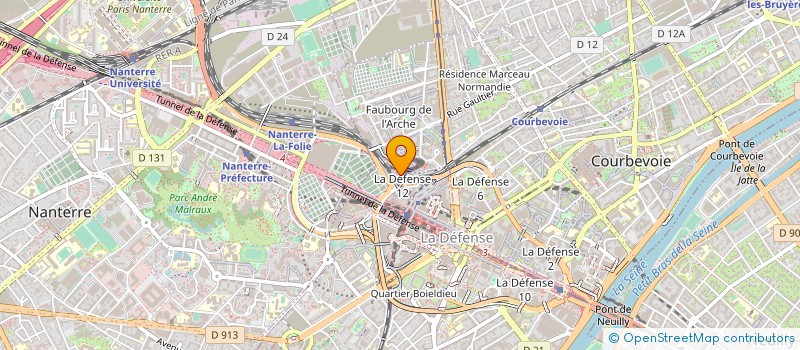 localisation de l'entreprise SOC DU PIPELINE MEDITERRANEE-RHONE  PUTEAUX