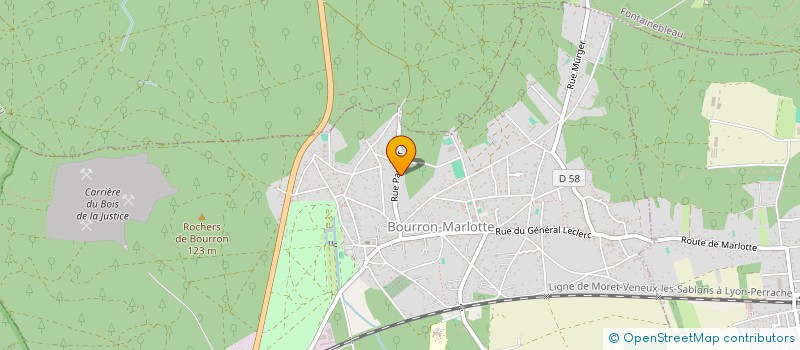 localisation de l'entreprise SOC DU PRESBYTERE à BOURRON-MARLOTTE