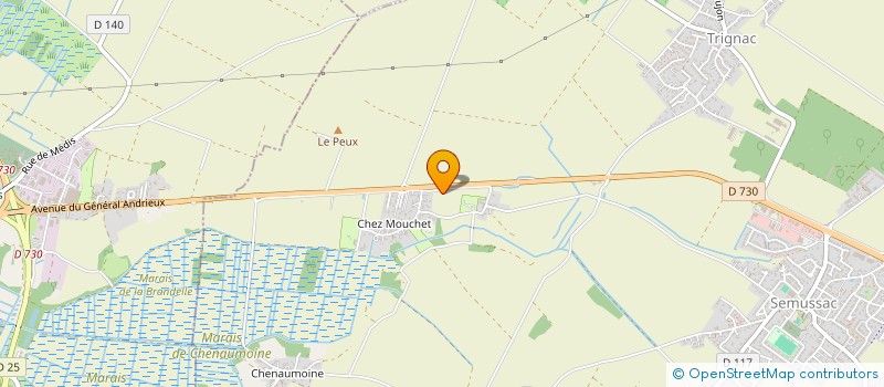 localisation de l'entreprise SOC DU RESTAURANT DU PORT  MORTAGNE-SUR-GIRONDE