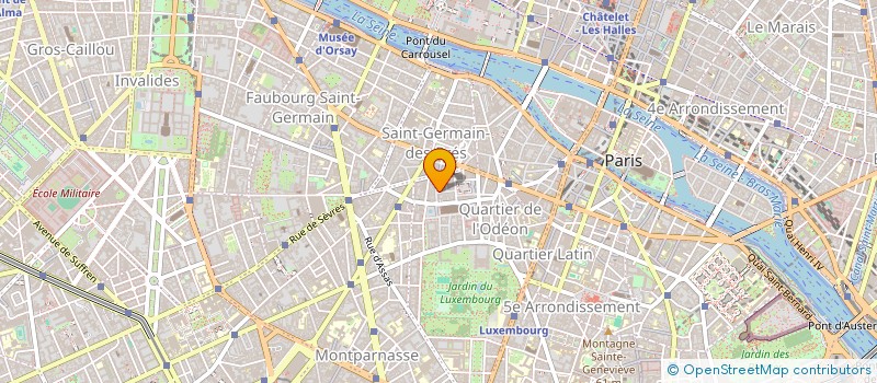 localisation de l'entreprise SOC DU ROYAL ODEON à PARIS