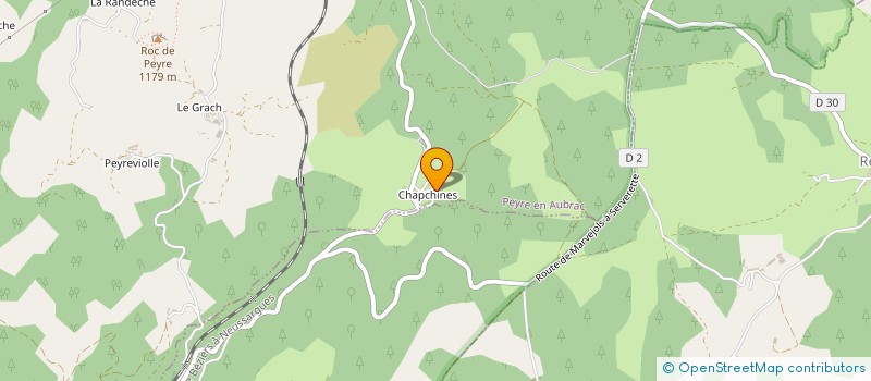 localisation de l'entreprise SOC DU SOU à PEYRE EN AUBRAC