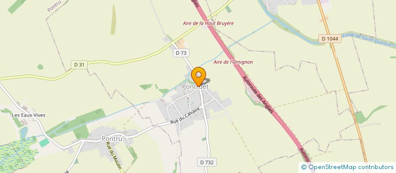 localisation de l'entreprise SOC DUBAN  VENDELLES