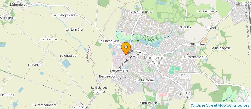 localisation de l'entreprise SOC DUBOIS à MOUILLERON-LE-CAPTIF