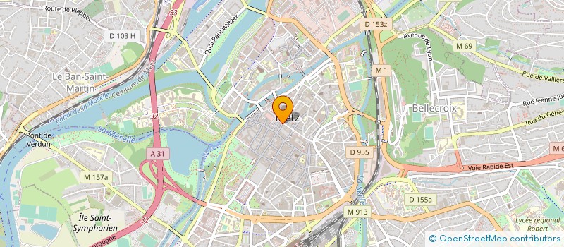 localisation de l'entreprise SOC DYN EXPANSION  METZ