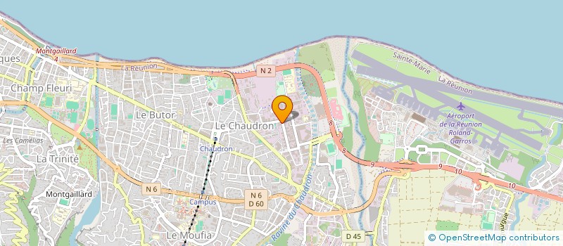 localisation de l'entreprise SOC DYNAM OCEAN INDIEN à SAINT-DENIS