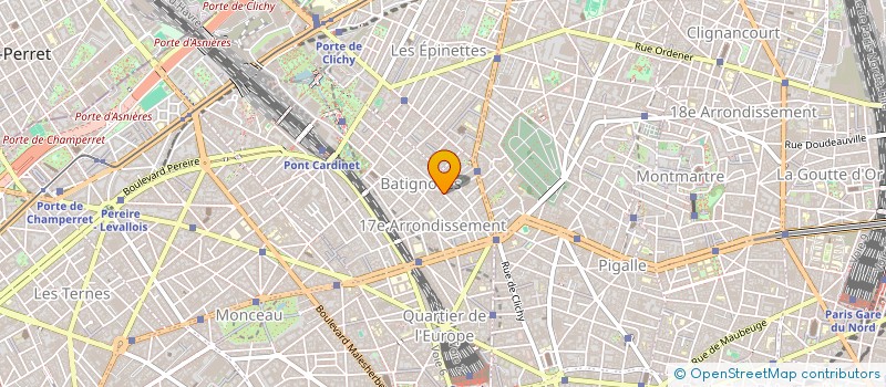 localisation de l'entreprise SOC DYNTRONIC INTERNATIONAL  PARIS