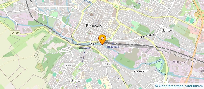 localisation de l'entreprise SOC EAUX ASSAINISSEMENT OISE  BEAUVAIS