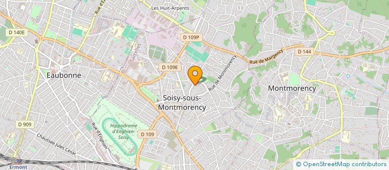 localisation de l'entreprise SOC ECHAFAUDAGE TUBULAIR à SOISY-SOUS-MONTMORENCY