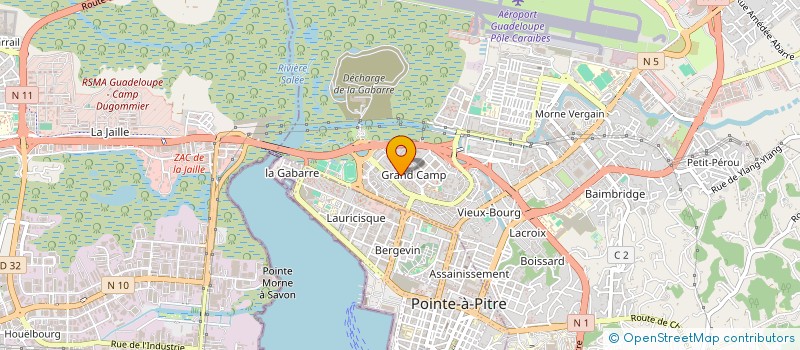 localisation de l'entreprise SOC ECOLE CONDUITE ACCELEREE GUADELOUPE à LES ABYMES
