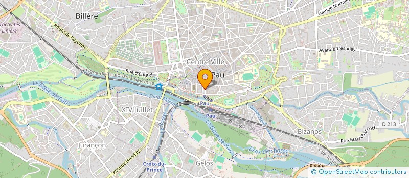 localisation de l'entreprise SOC ECON MIXTE AMENAGEMENT URBAIN PAU à PAU
