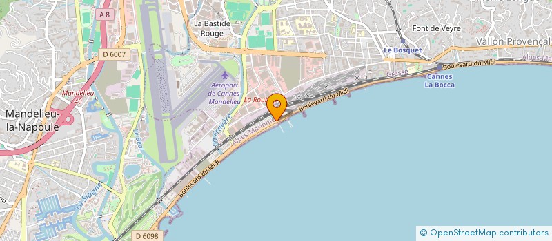 localisation de l'entreprise SOC ECONOMIE MIXTE CANNOISE AMENAG DEVEL  CANNES