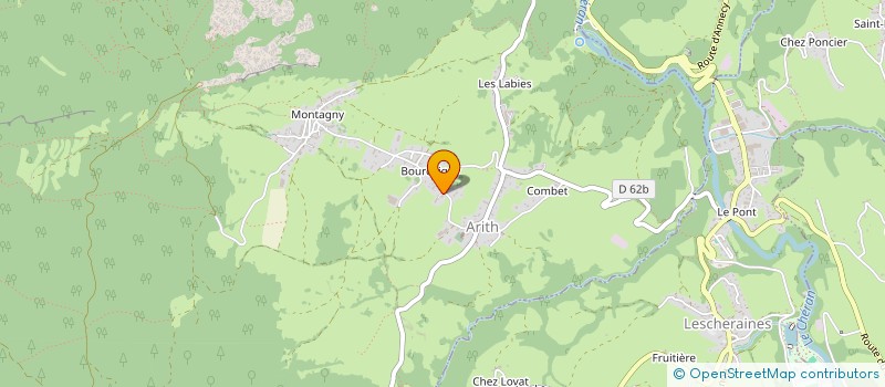 localisation de l'entreprise SOC ECONOMIE MIXTE DES BAUGES  AILLON-LE-JEUNE