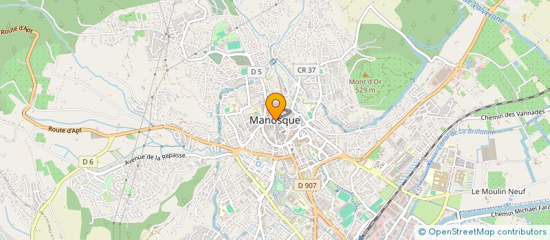 localisation de l'entreprise SOC ECONOMIE MIXTE DURANCE VERDON à MANOSQUE