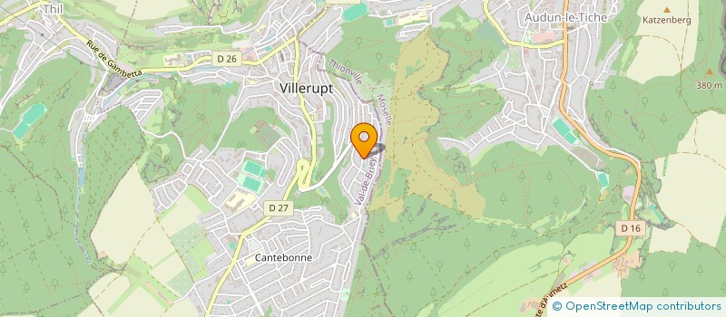 localisation de l'entreprise SOC ECONOMIE MIXTE IMMO MOLIERE  VILLERUPT