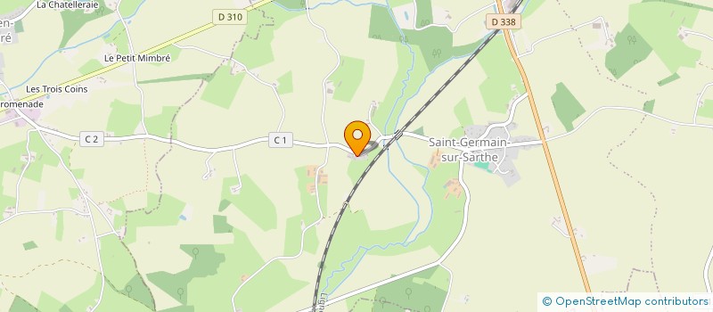 localisation de l'entreprise SOC ECONOMIE PAR ECOLOGIE DU 91 à FRESNAY-SUR-SARTHE