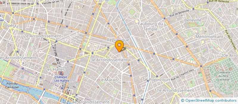 localisation de l'entreprise SOC EDITION CREATION MEDIA  PARIS