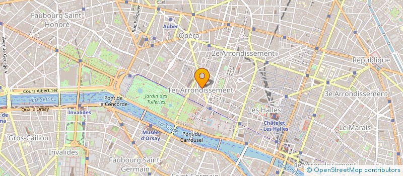 localisation de l'entreprise SOC EDITION DECOR INVESTIST  PARIS