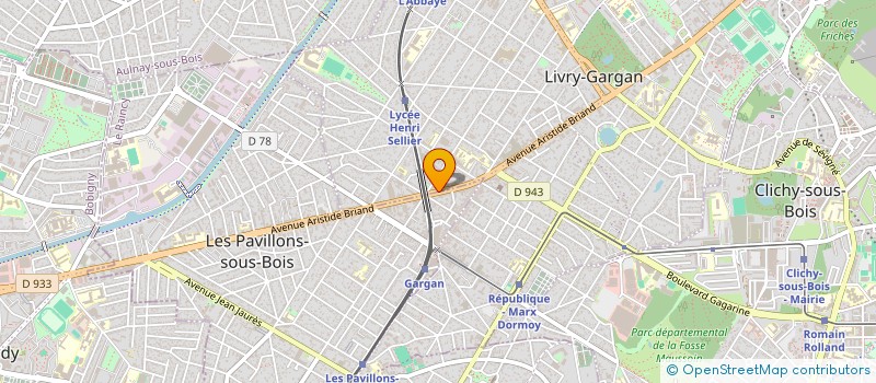 localisation de l'entreprise SOC EDITION PERIODIQUE AVIATION GEN  LIVRY-GARGAN