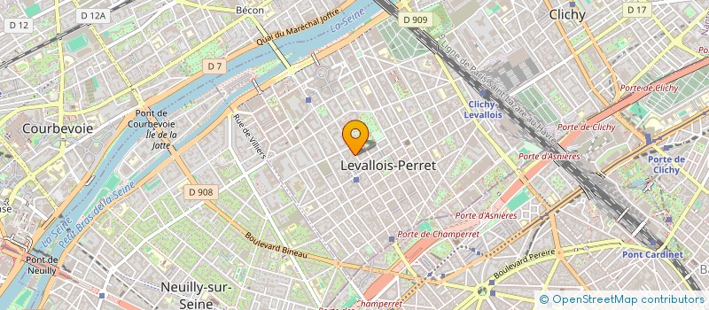 localisation de l'entreprise SOC EDITION ROUE MOTEUR A EXPLOSION  LEVALLOIS-PERRET